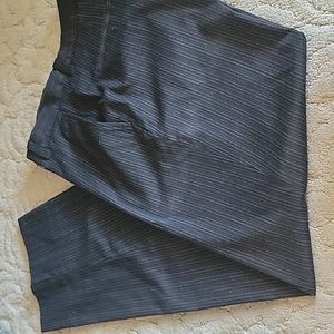 Kenneth Cole black and Grey striped pants 34/32